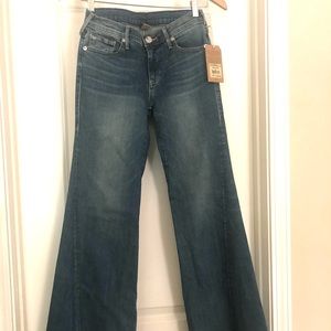 True Religion Jessie low rise twist flare Jean